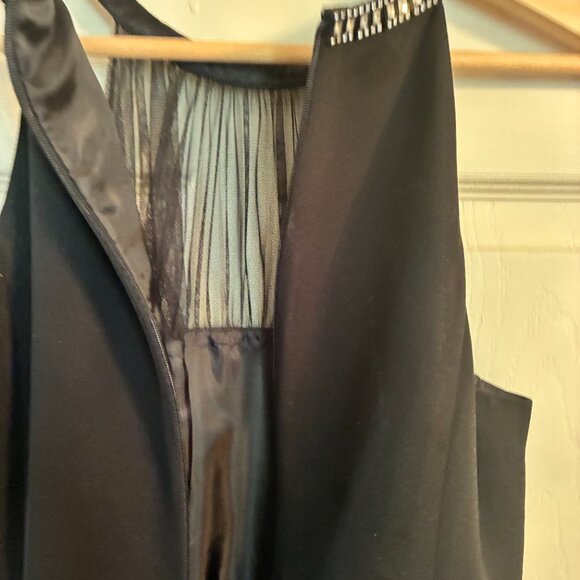 Evan Picone Black Strapless Dress- EUC - Picture 10 of 11